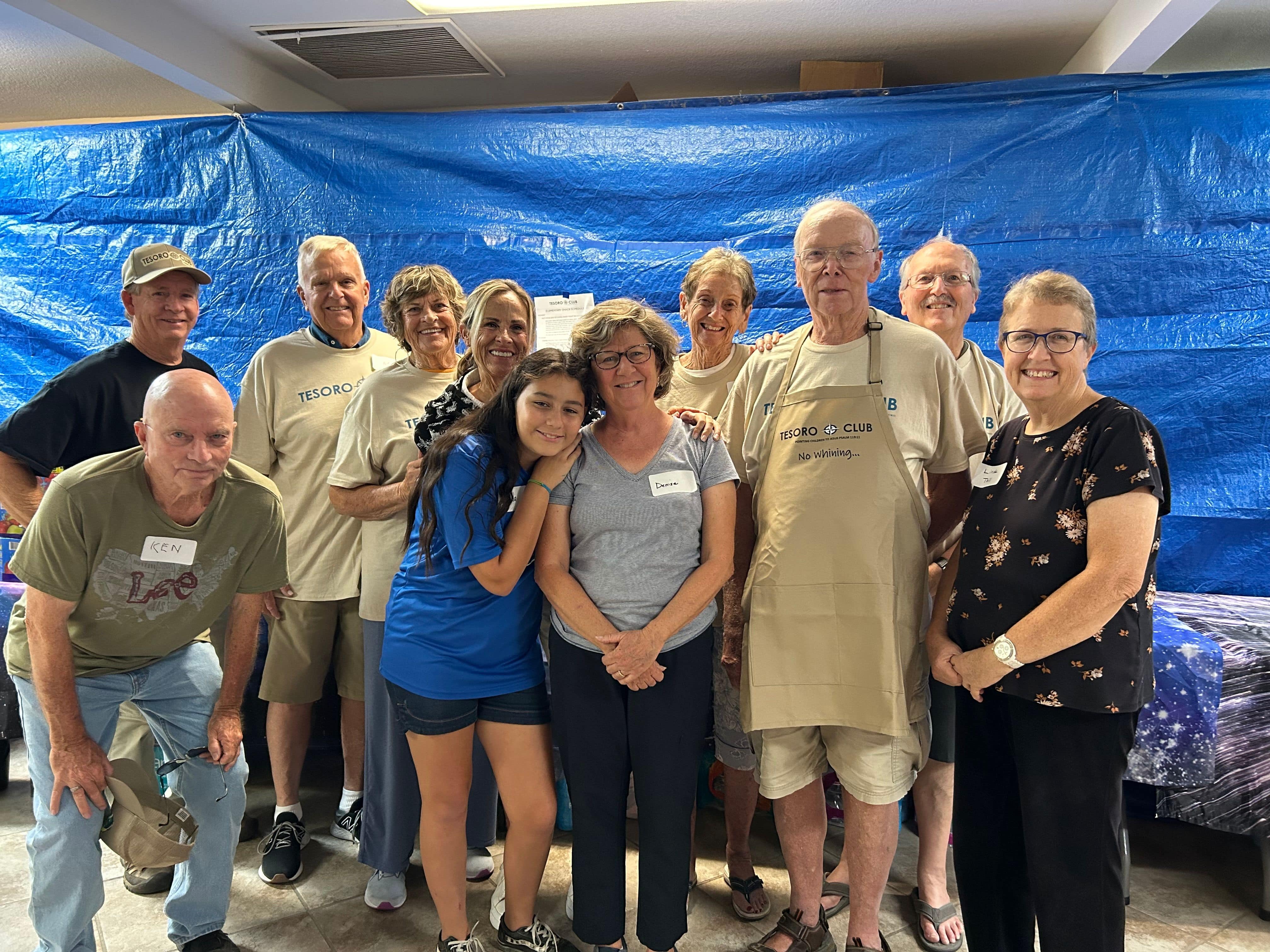 Tesoro Club Volunteers